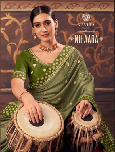 Nihaara By Kavira Designer Partywear Saree Collection